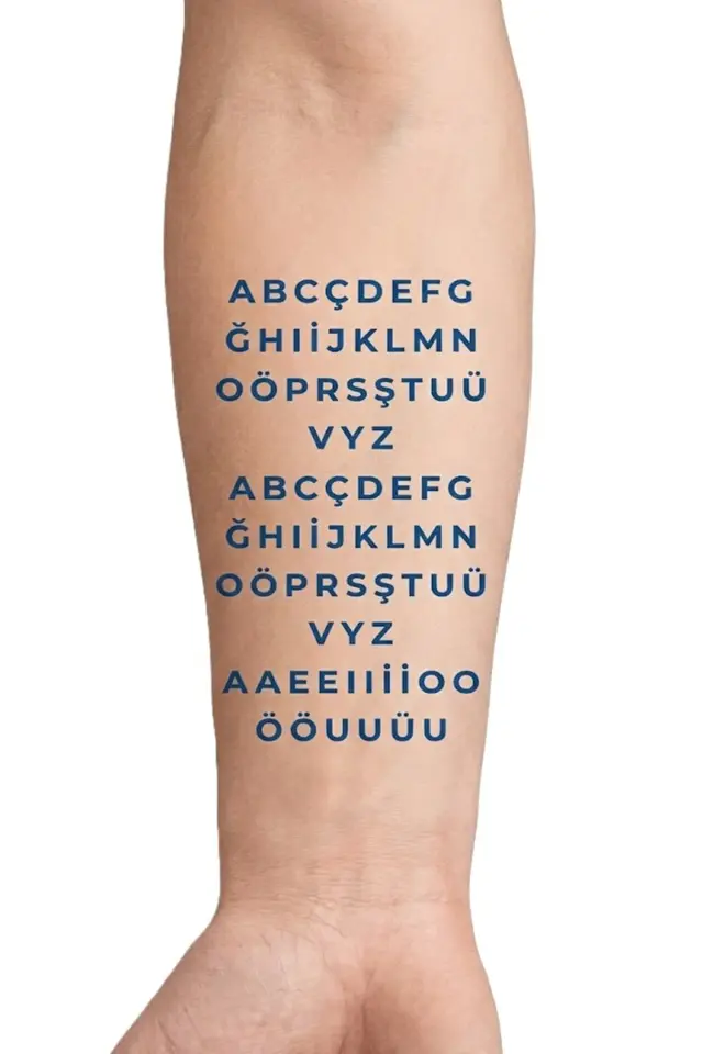 Orta Boy Dövme MGZ-078