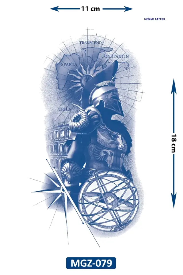 Orta Boy Dövme MGZ-079