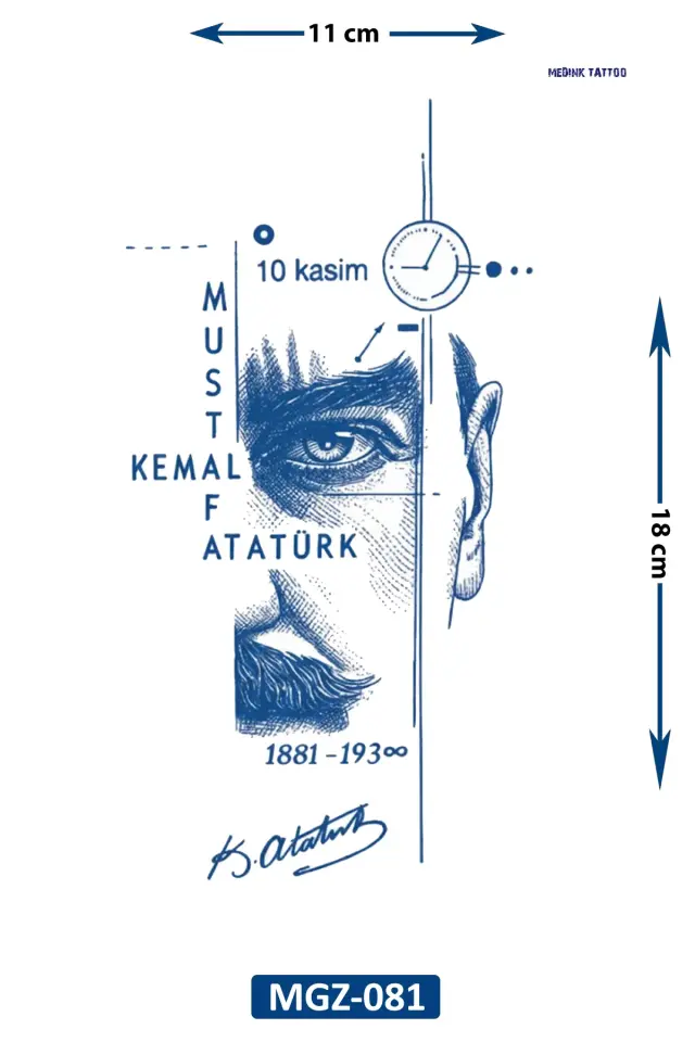 Orta Boy Dövme MGZ-081