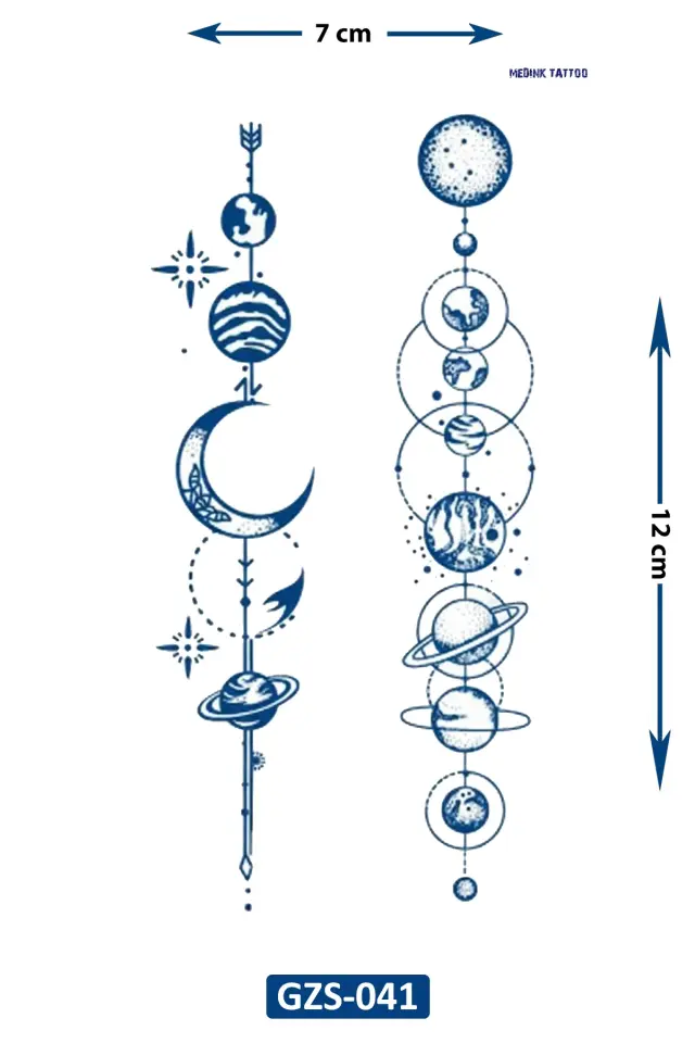 Küçük Boy Dövme GZS-041