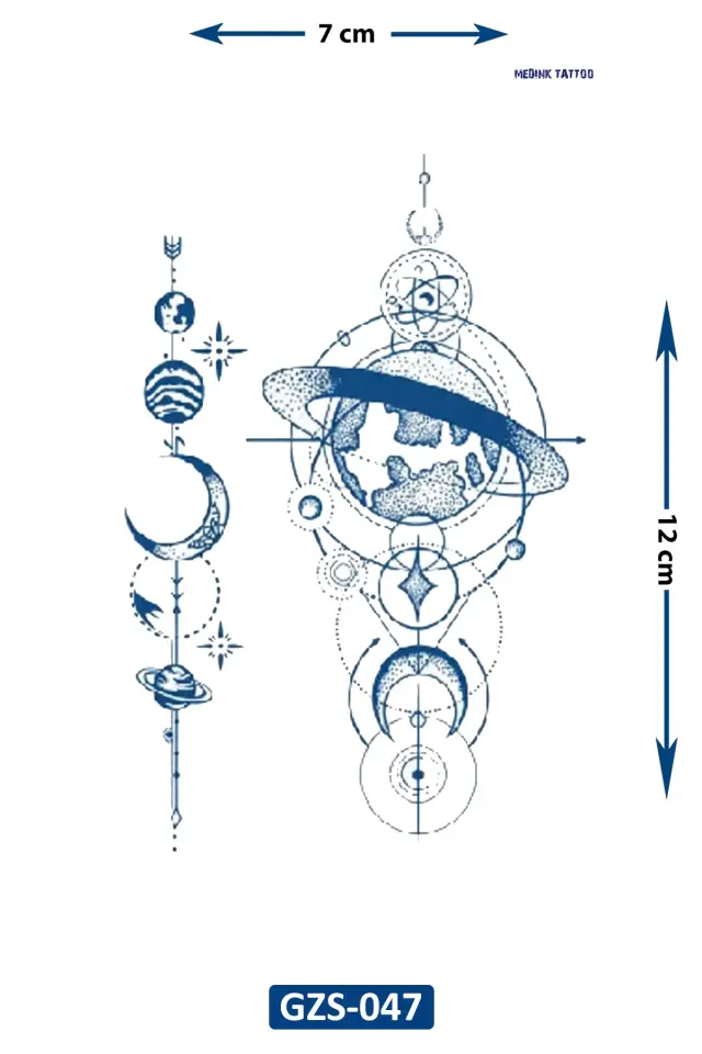 Küçük Boy Dövme GZS-047