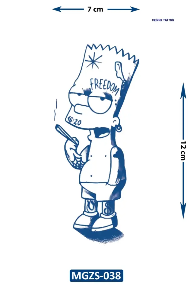 Küçük Boy Dövme MGZS-038