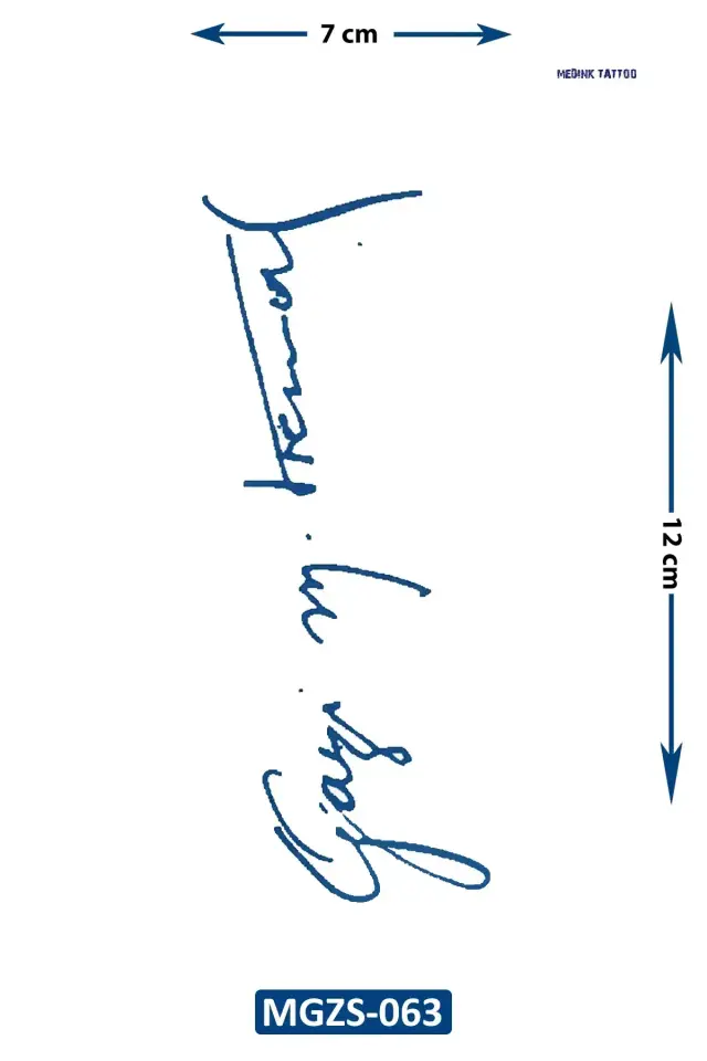 Küçük Boy Dövme MGZS-063