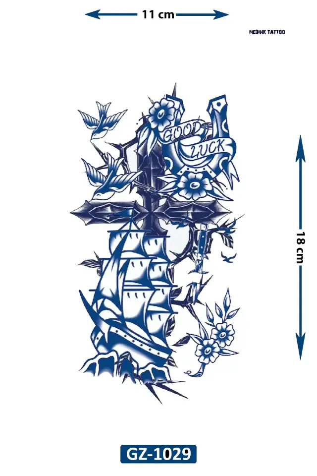 Orta Boy Dövme GZ-1029