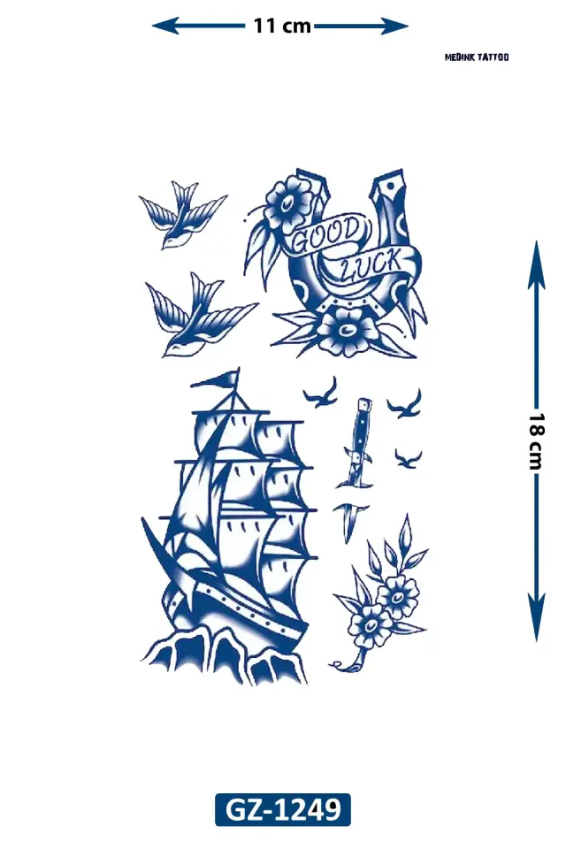 Orta Boy Dövme GZ-1249