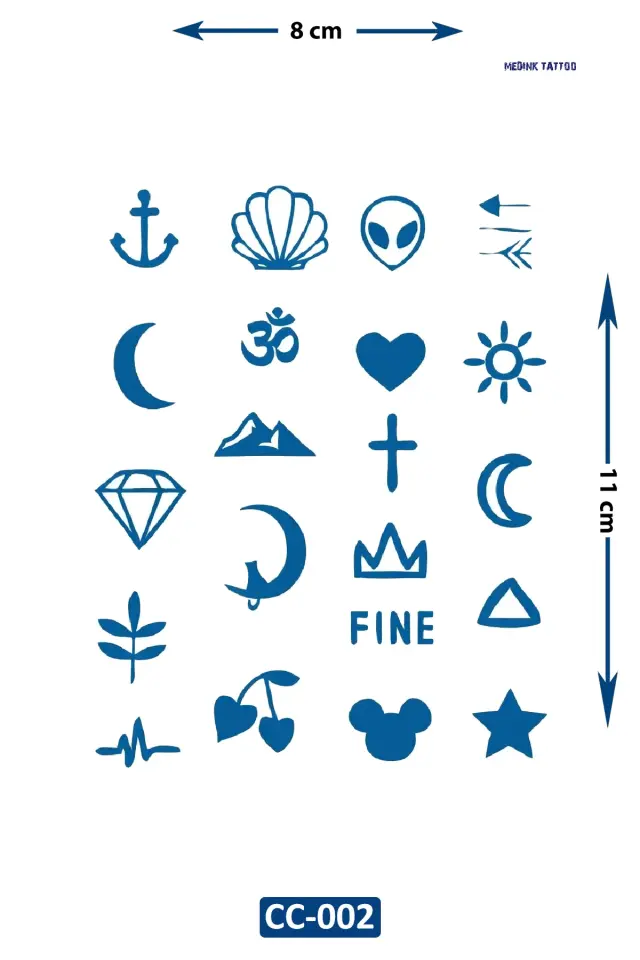 Küçük Boy Dövme CC-002