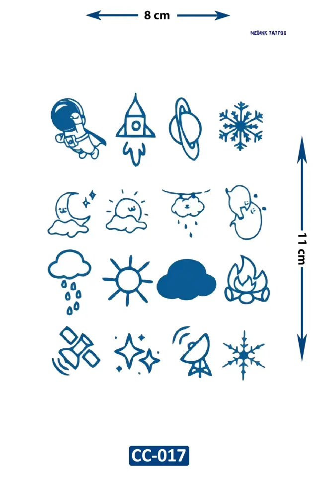 Küçük Boy Dövme CC-017
