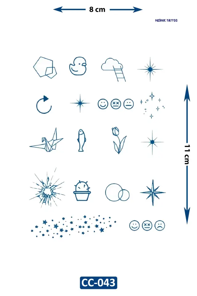 Küçük Boy Dövme CC-043