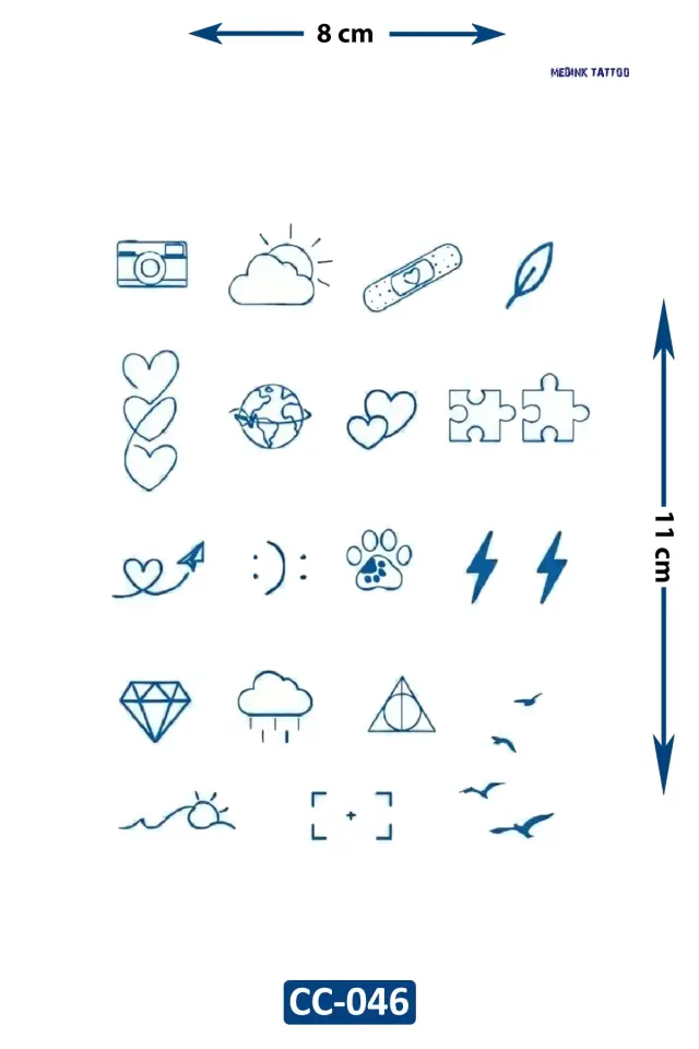 Küçük Boy Dövme CC-046