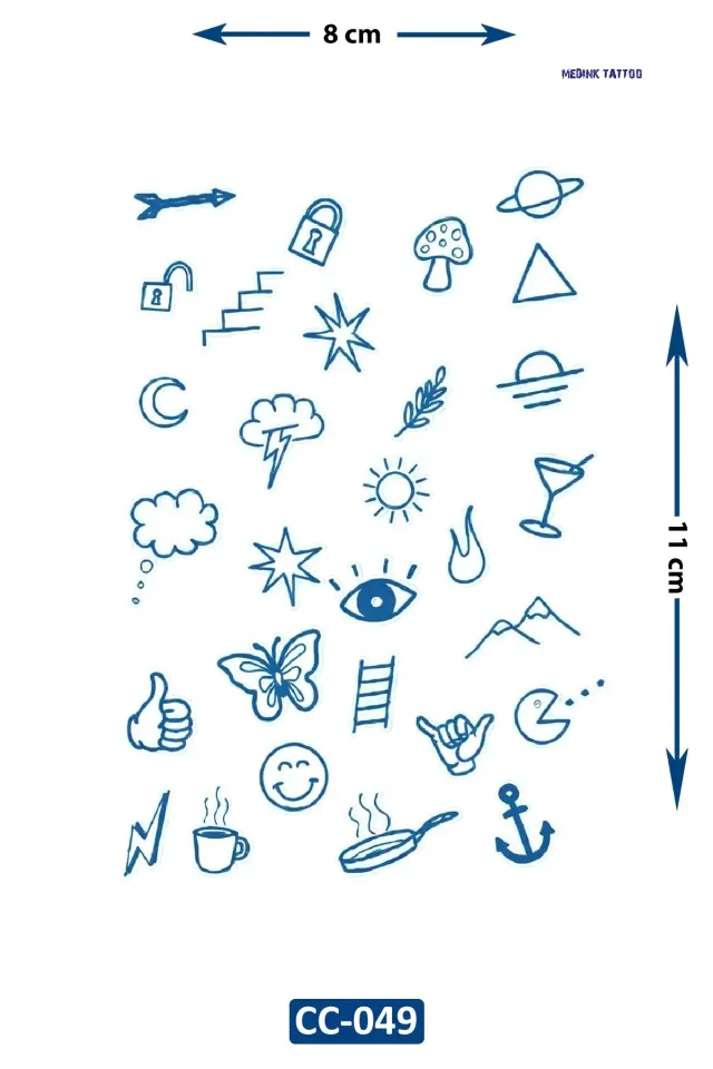 Küçük Boy Dövme CC-049