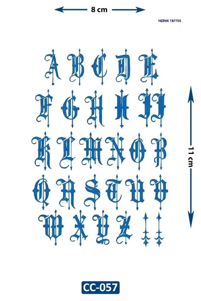 Küçük Boy Dövme CC-057