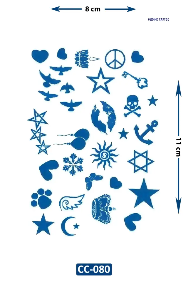 Küçük Boy Dövme CC-080