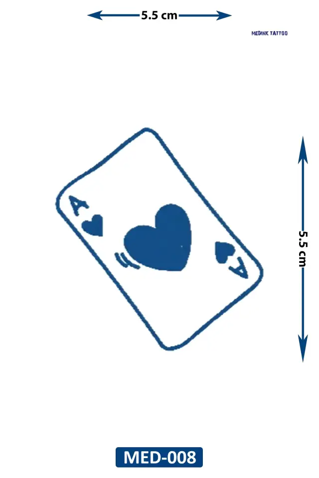 Minimal Dövme MED-008