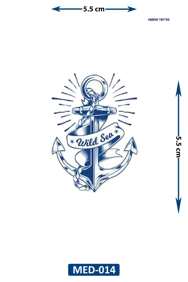 Minimal Dövme MED-014