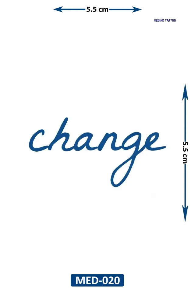 Minimal Dövme MED-020