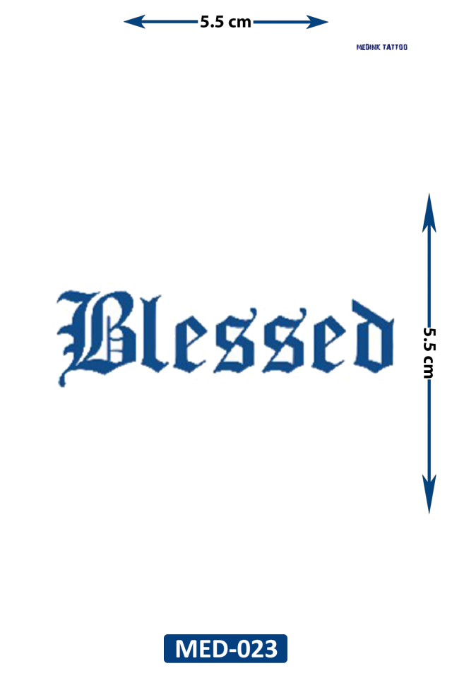 Minimal Dövme MED-023