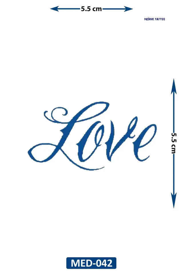 Minimal Dövme MED-042