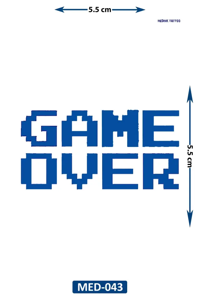 Minimal Dövme MED-043