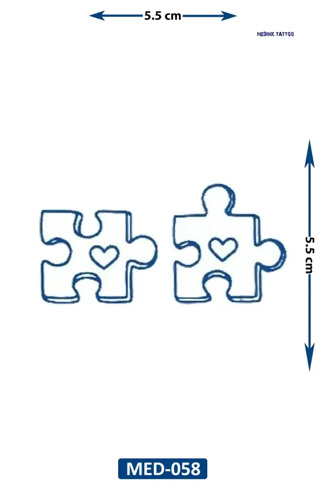 Minimal Dövme MED-058