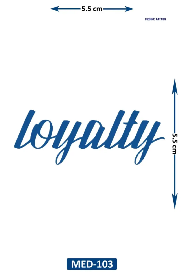 Minimal Dövme MED-103