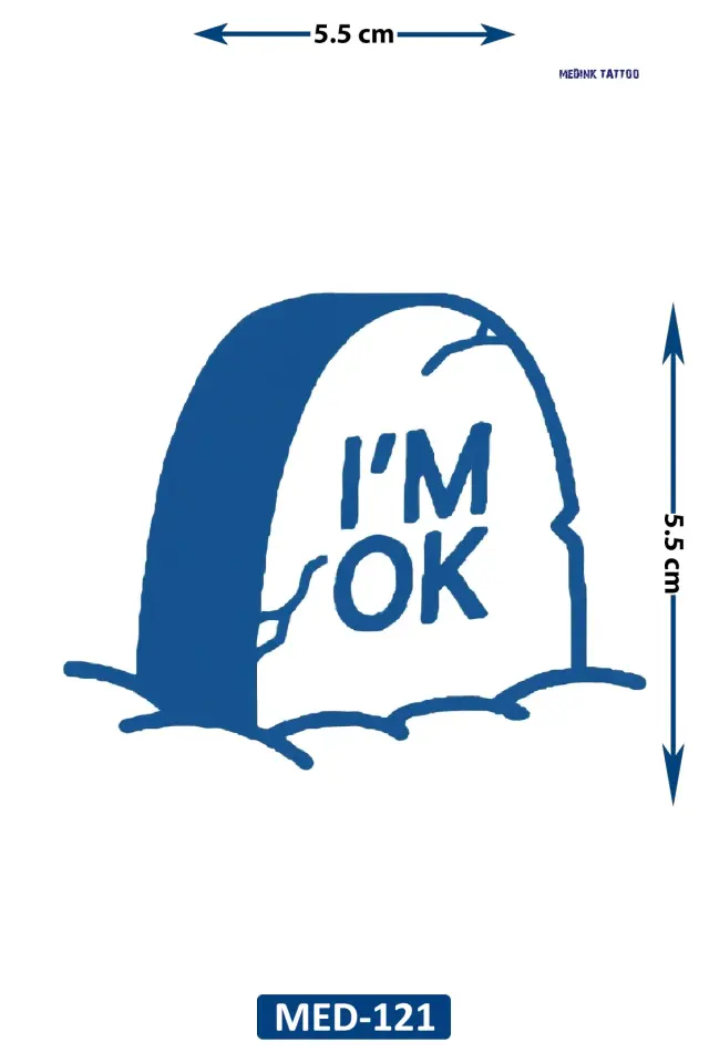 Minimal Dövme MED-121