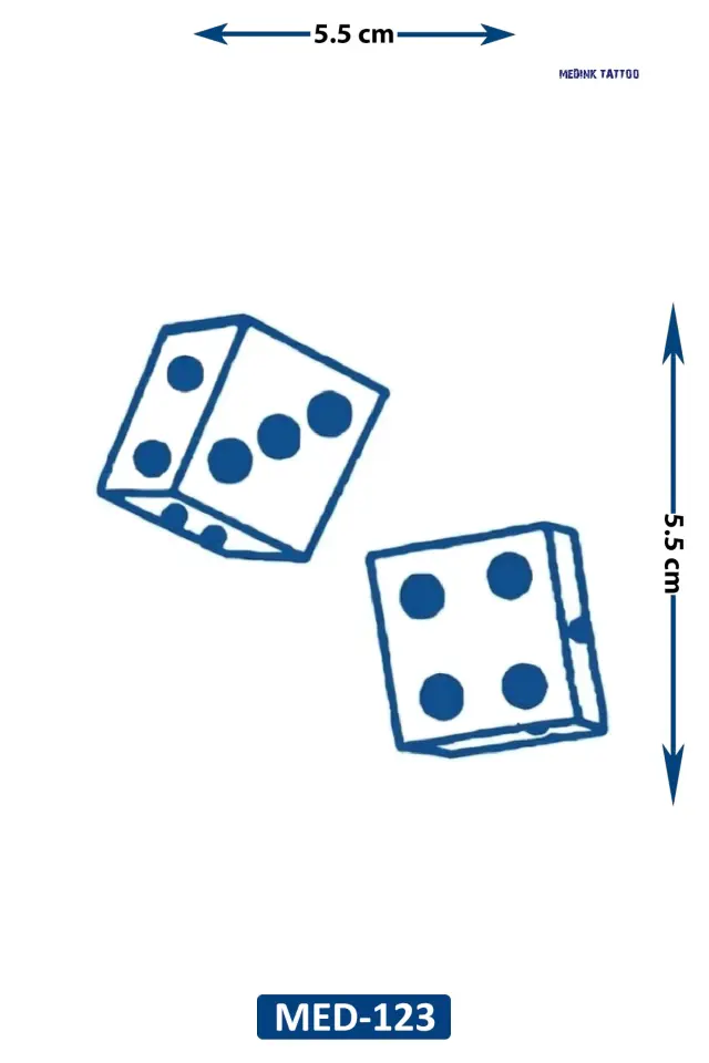 Minimal Dövme MED-123