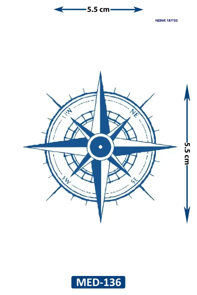 Minimal Dövme MED-136