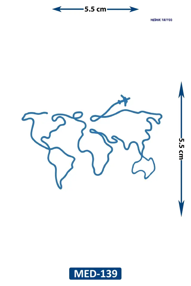 Minimal Dövme MED-139