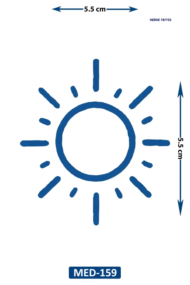 Minimal Dövme MED-159