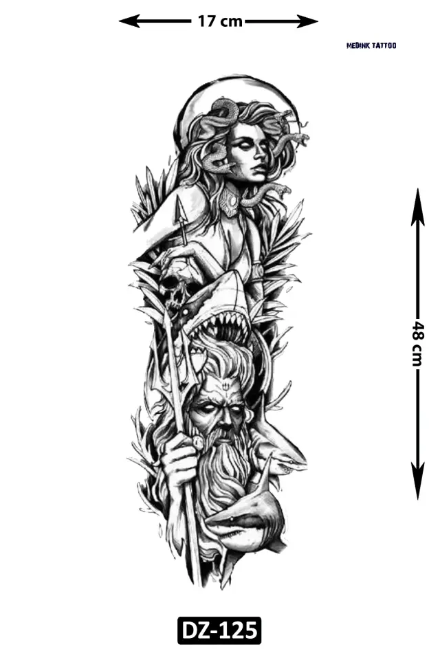 Kol Kaplamalı Dövme DZ-125