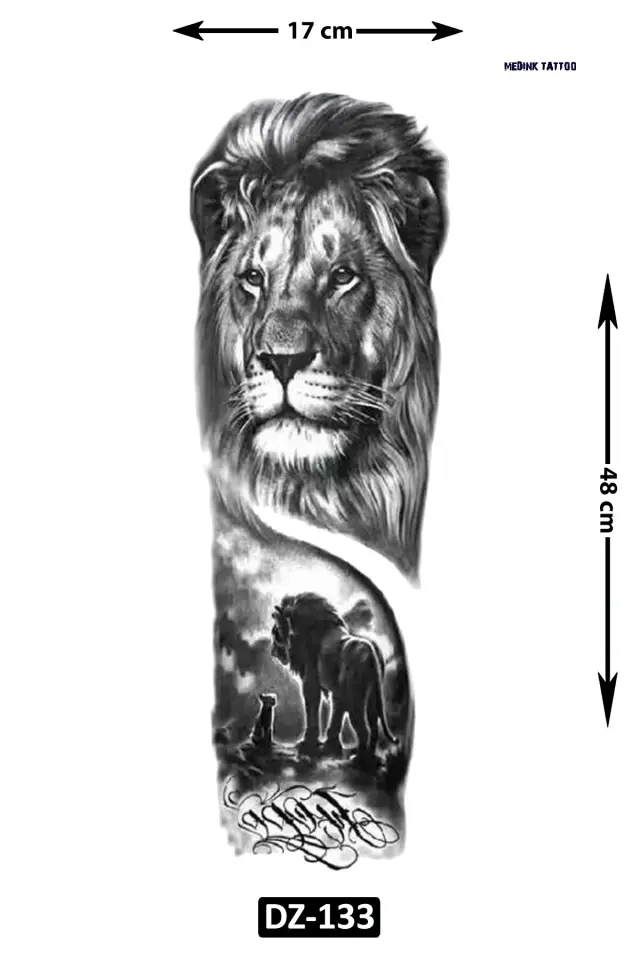 Kol Kaplamalı Dövme DZ-133