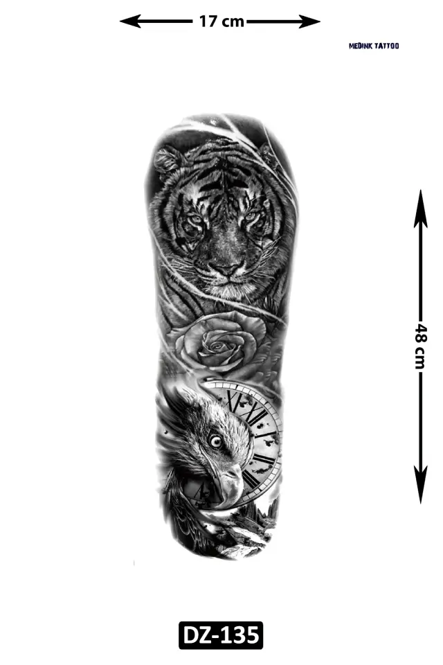 Kol Kaplamalı Dövme DZ-135
