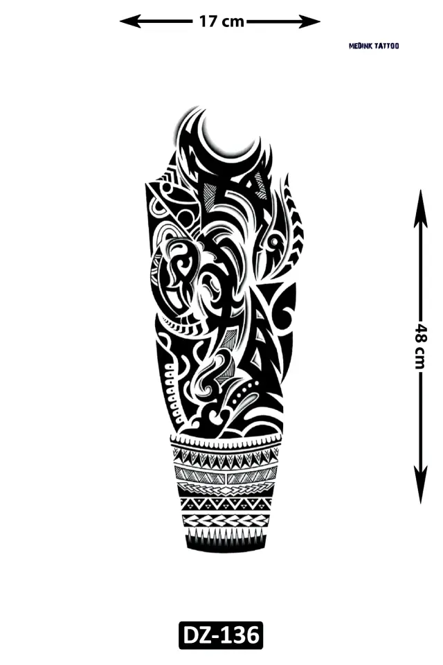 Kol Kaplamalı Dövme DZ-136