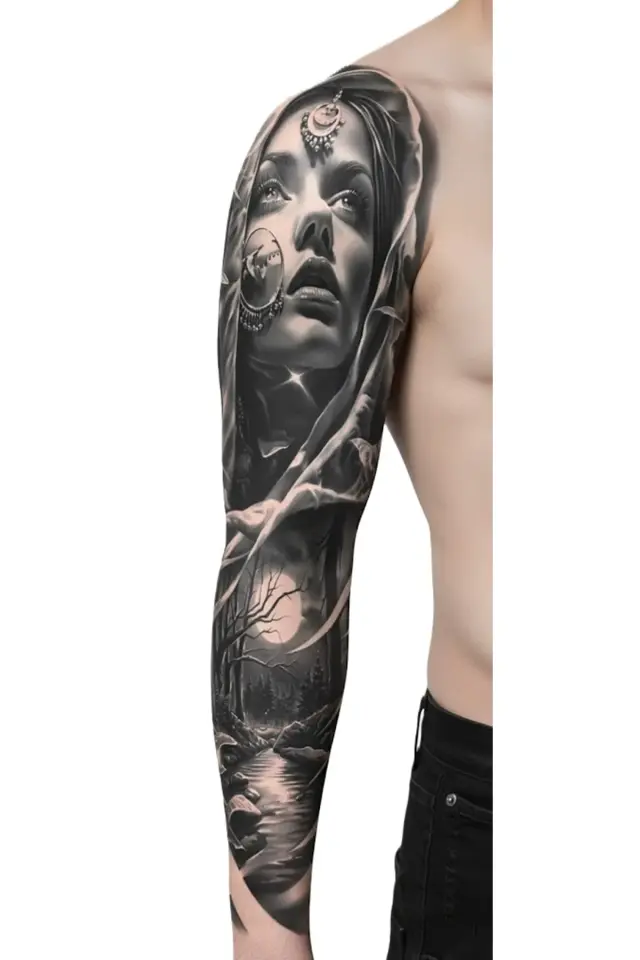 Kol Kaplamalı Dövme DZ-143