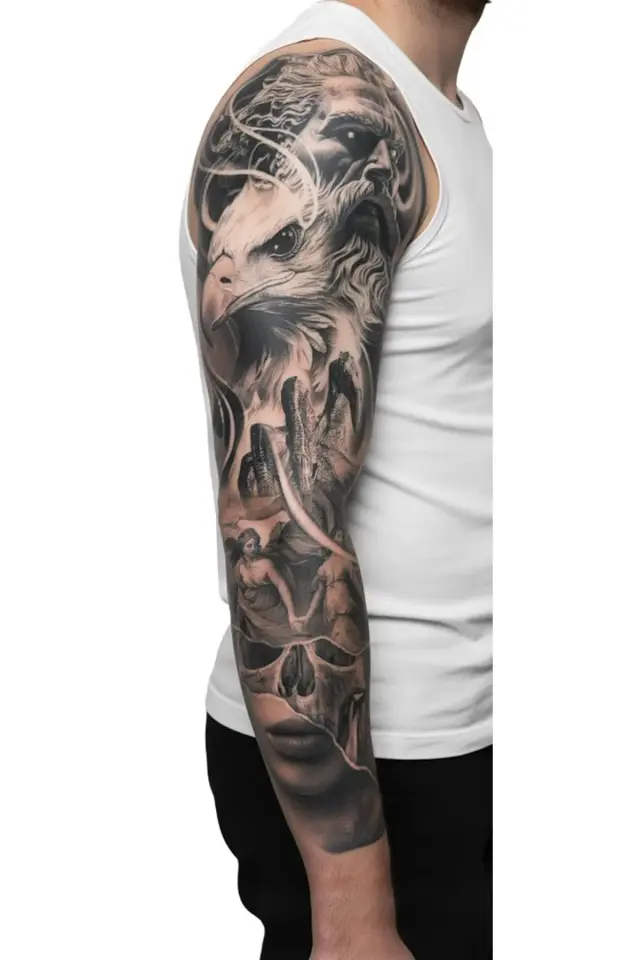 Kol Kaplamalı Dövme DZ-149