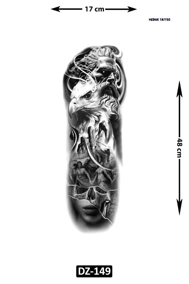 Kol Kaplamalı Dövme DZ-149