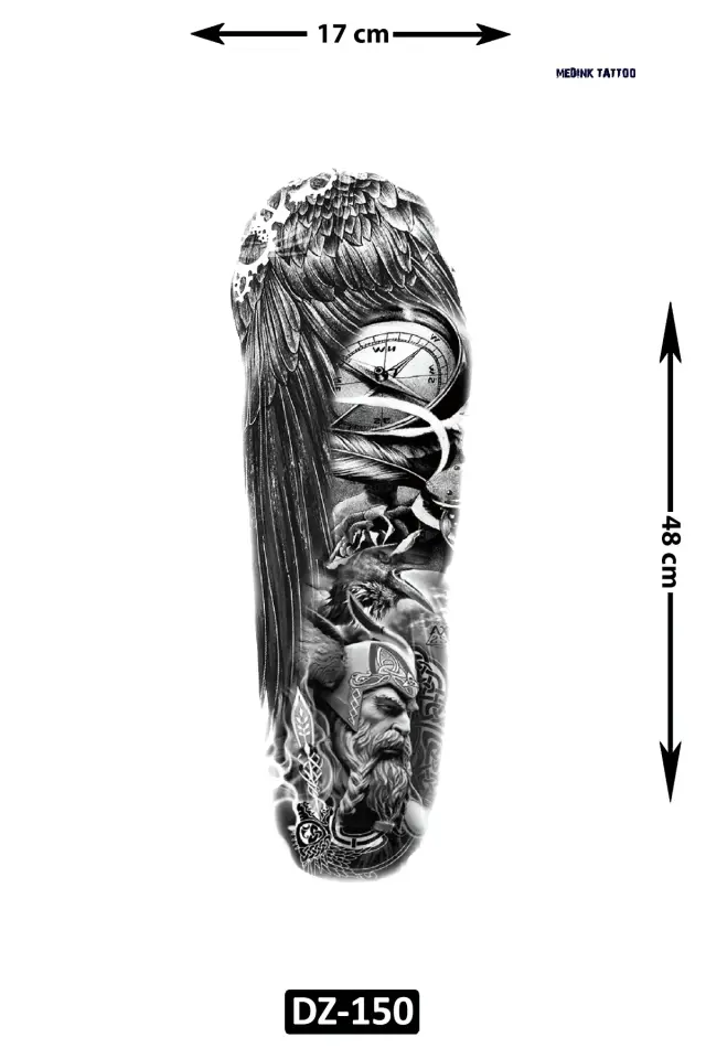 Kol Kaplamalı Dövme DZ-150