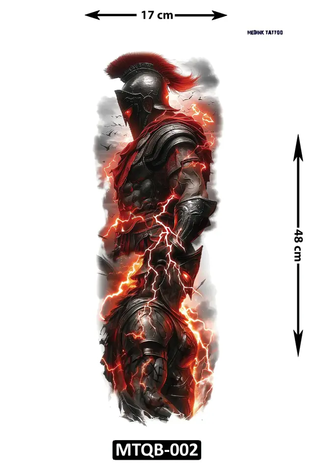 Kol Kaplamalı Dövme MTQB-002