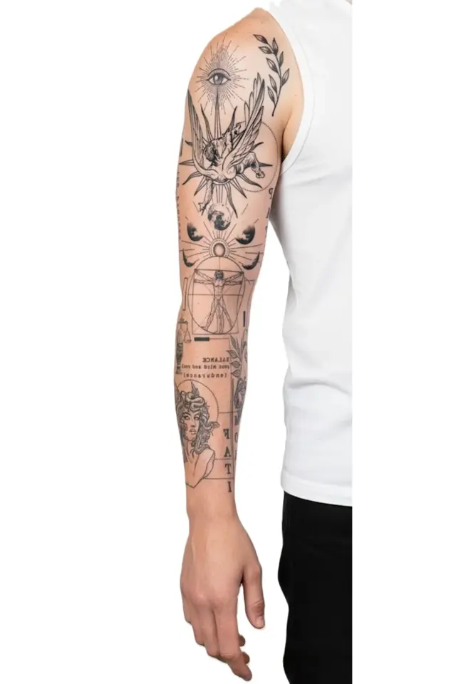 Kol Kaplamalı Dövme MTQB-010