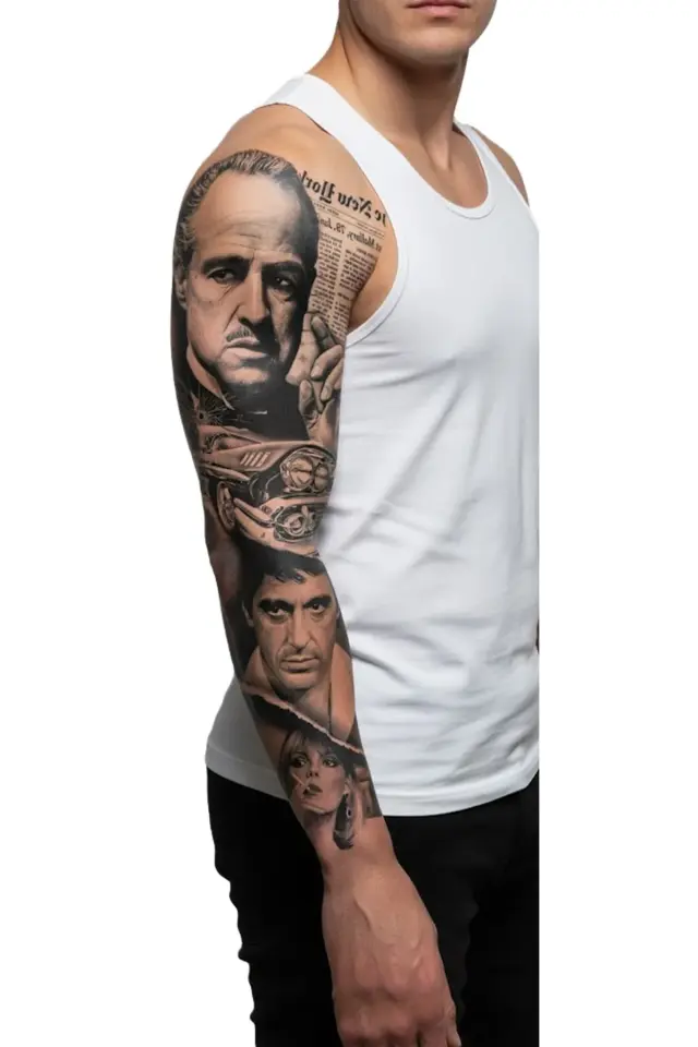 Kol Kaplamalı Dövme MTQB-013