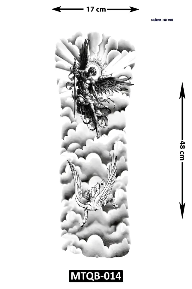 Kol Kaplamalı Dövme MTQB-014