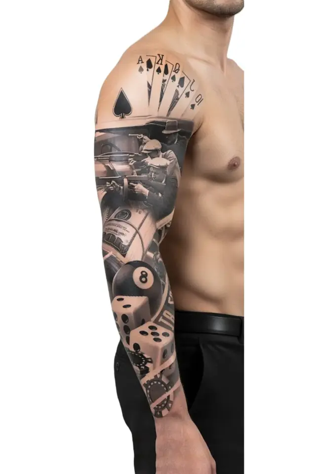 Kol Kaplamalı Dövme MTQB-015