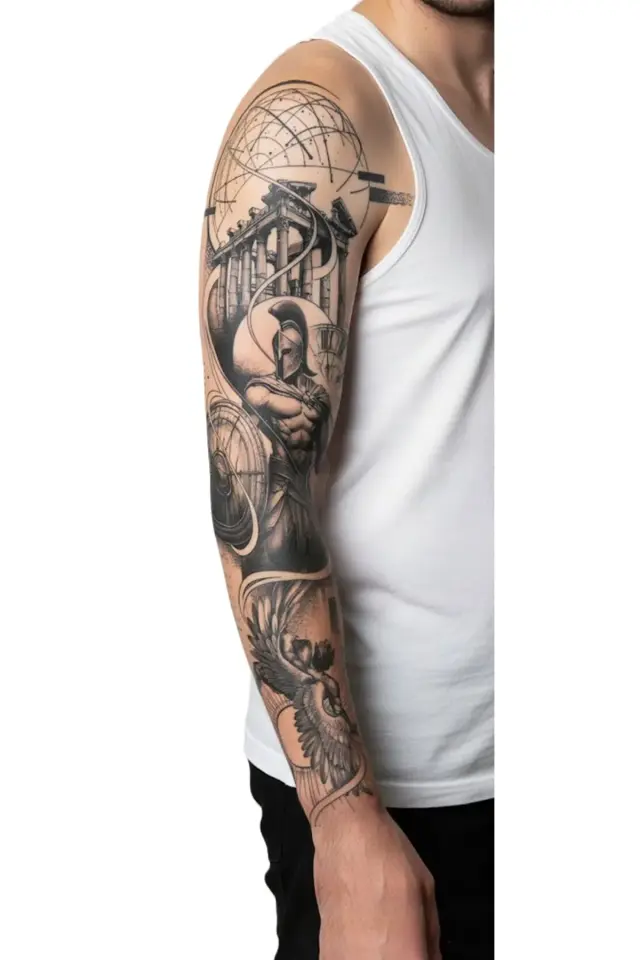 Kol Kaplamalı Dövme MTQB-016