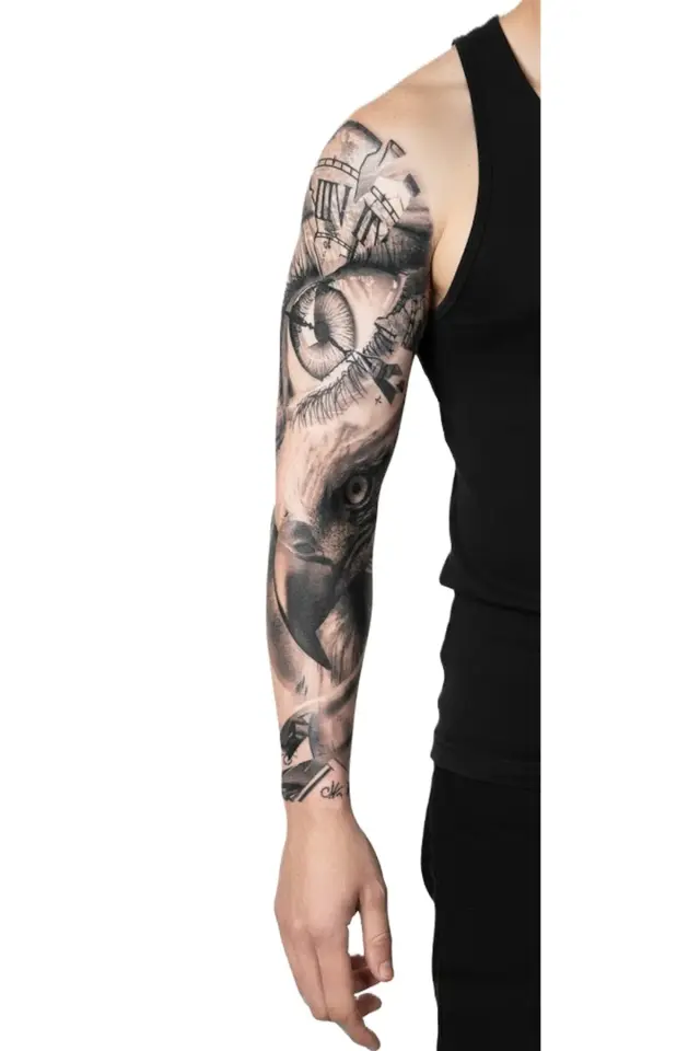 Kol Kaplamalı Dövme MTQB-018