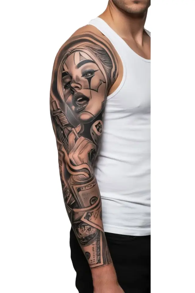 Kol Kaplamalı Dövme MTQB-019