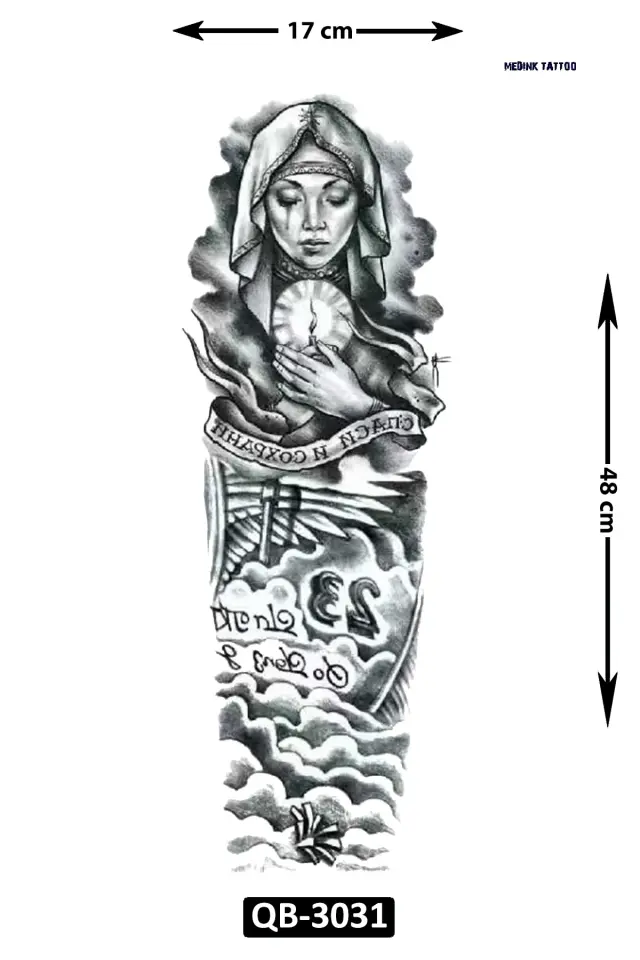 Kol Kaplamalı Dövme QB-3031