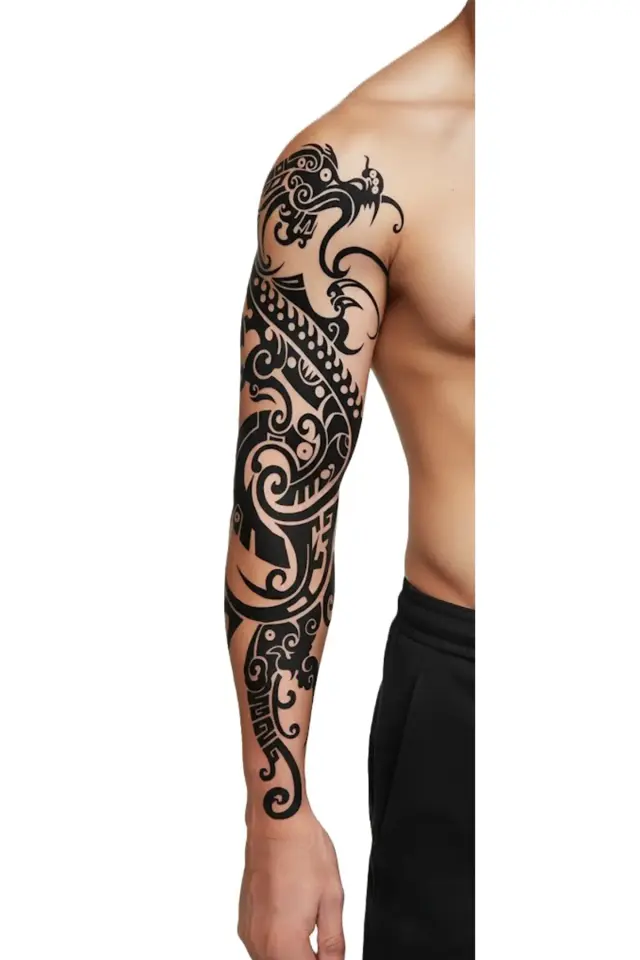 Kol Kaplamalı Dövme QB-3056