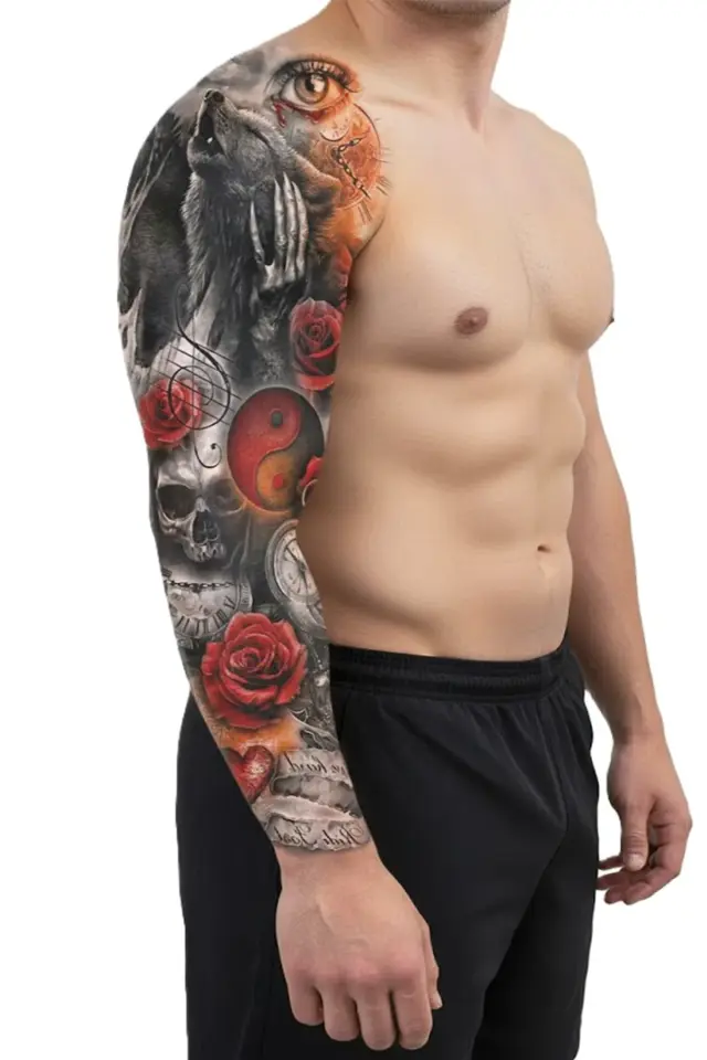 Kol Kaplamalı Dövme TQB-009