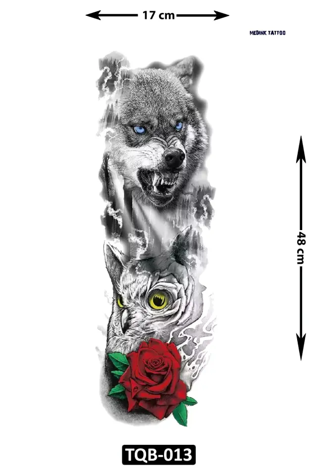 Kol Kaplamalı Dövme TQB-013