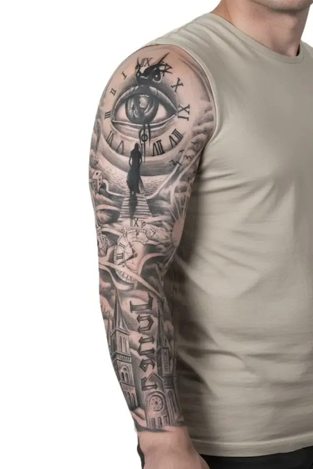 Kol Kaplamalı Dövme TQB-023